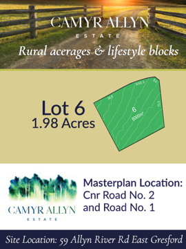 Lot 6 - Camyr Allyn Estate